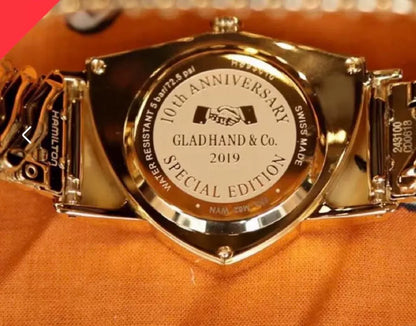 limited edition hamilton glad hand watch