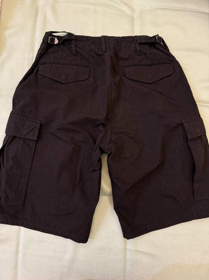 nanamica cargo shorts black 30