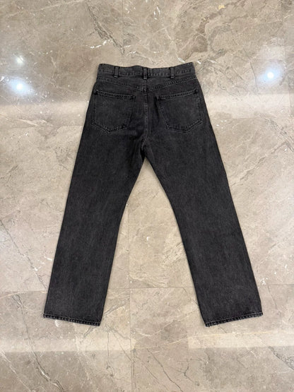 Celine Hedi Slimane Gray Distressed Jeans