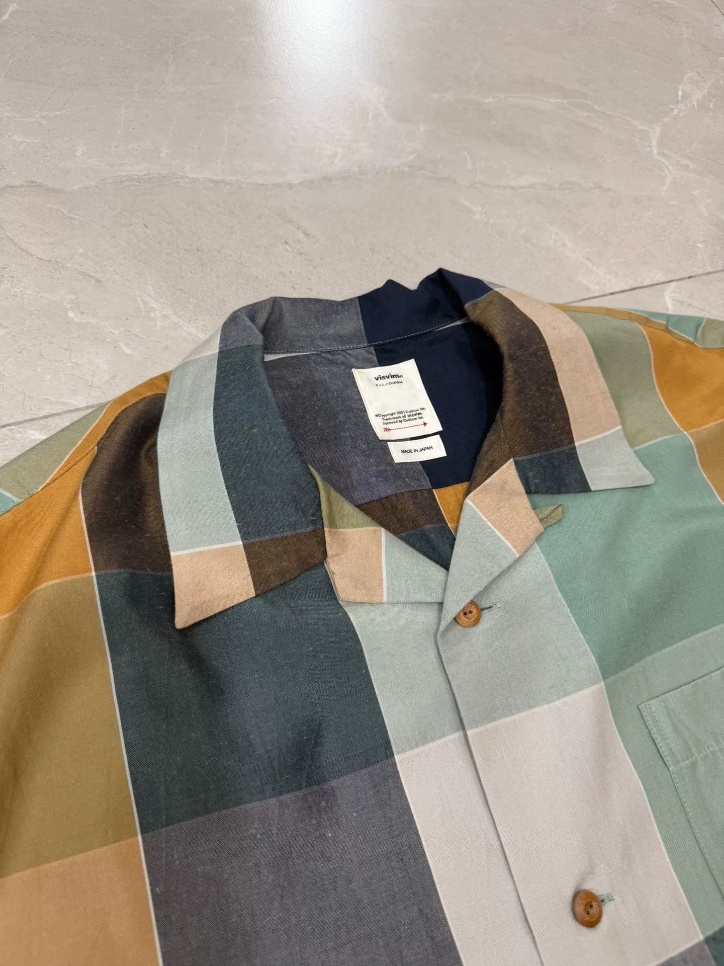 VISVIM 22SS HARMON S/S Check Shirt