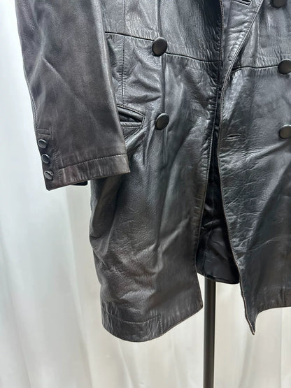 Yohji Yamamoto Leather Coat for Women