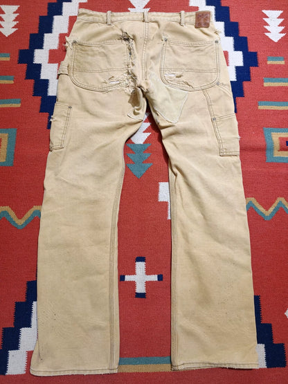 RRL Mud-Dyed Slim Bootcut Work Pants