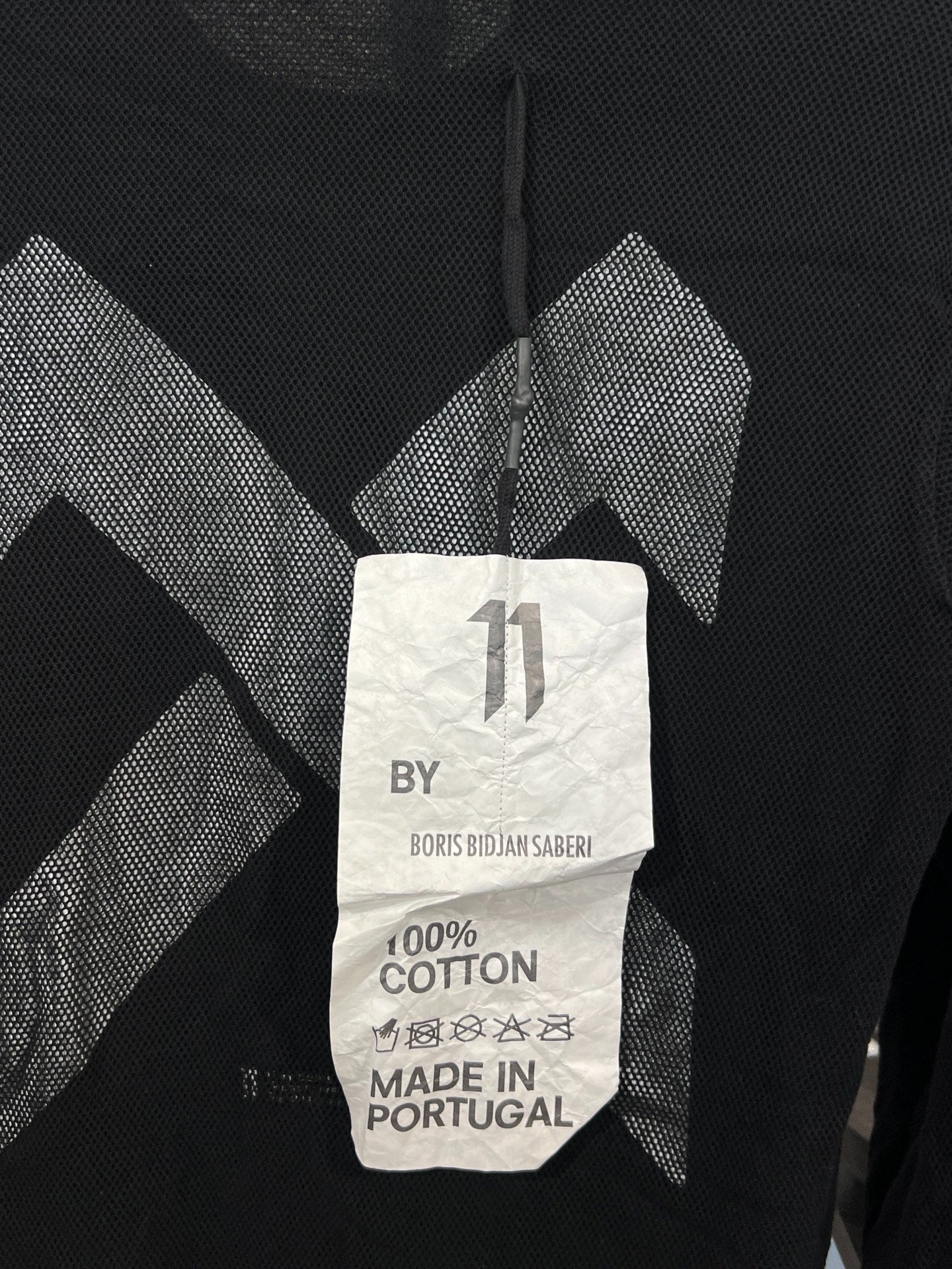 Boris Bidjan Saberi 11by BBS Reversible Mesh Hoodie