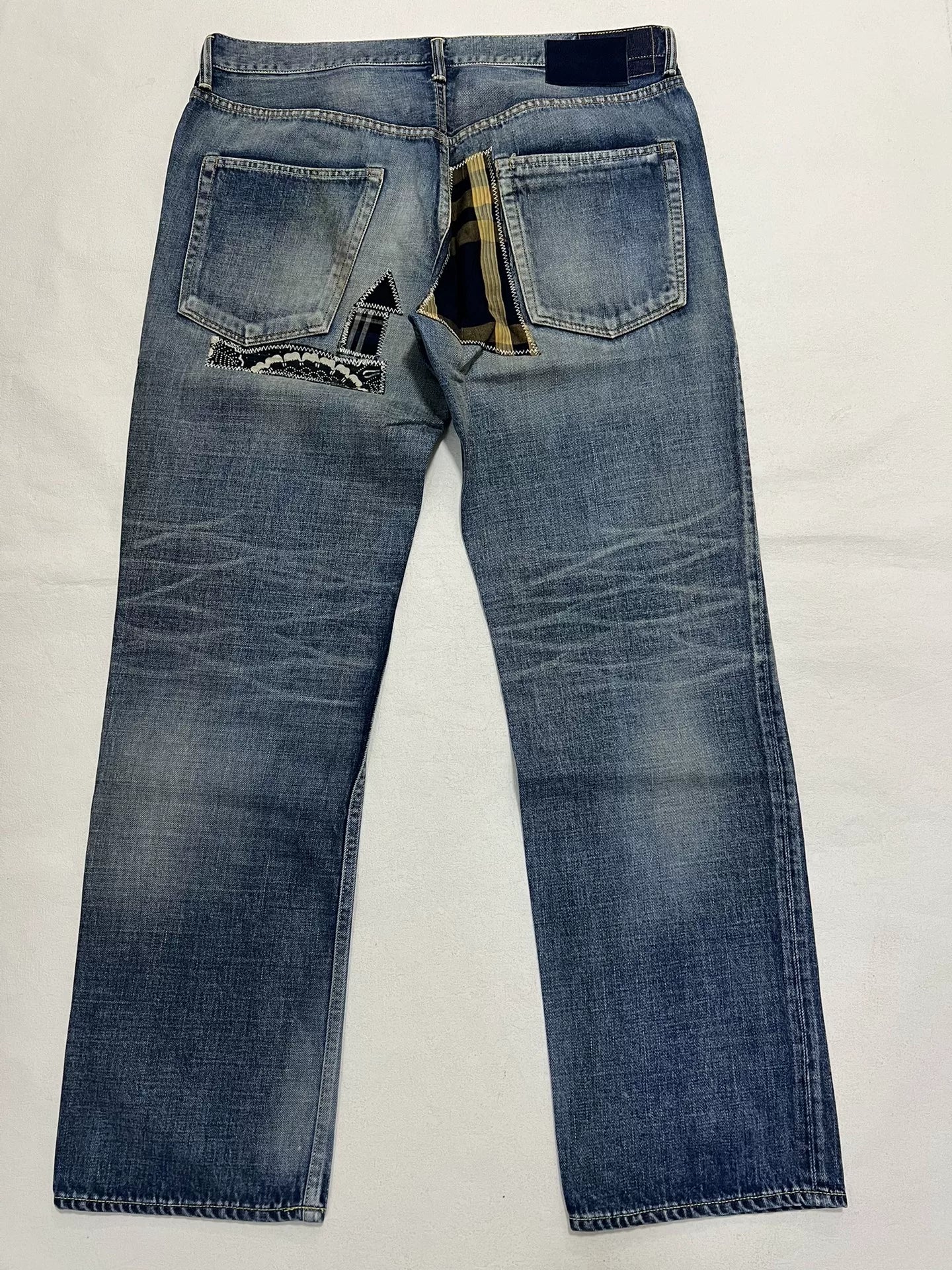 visvim 19ss spot d7 jeans