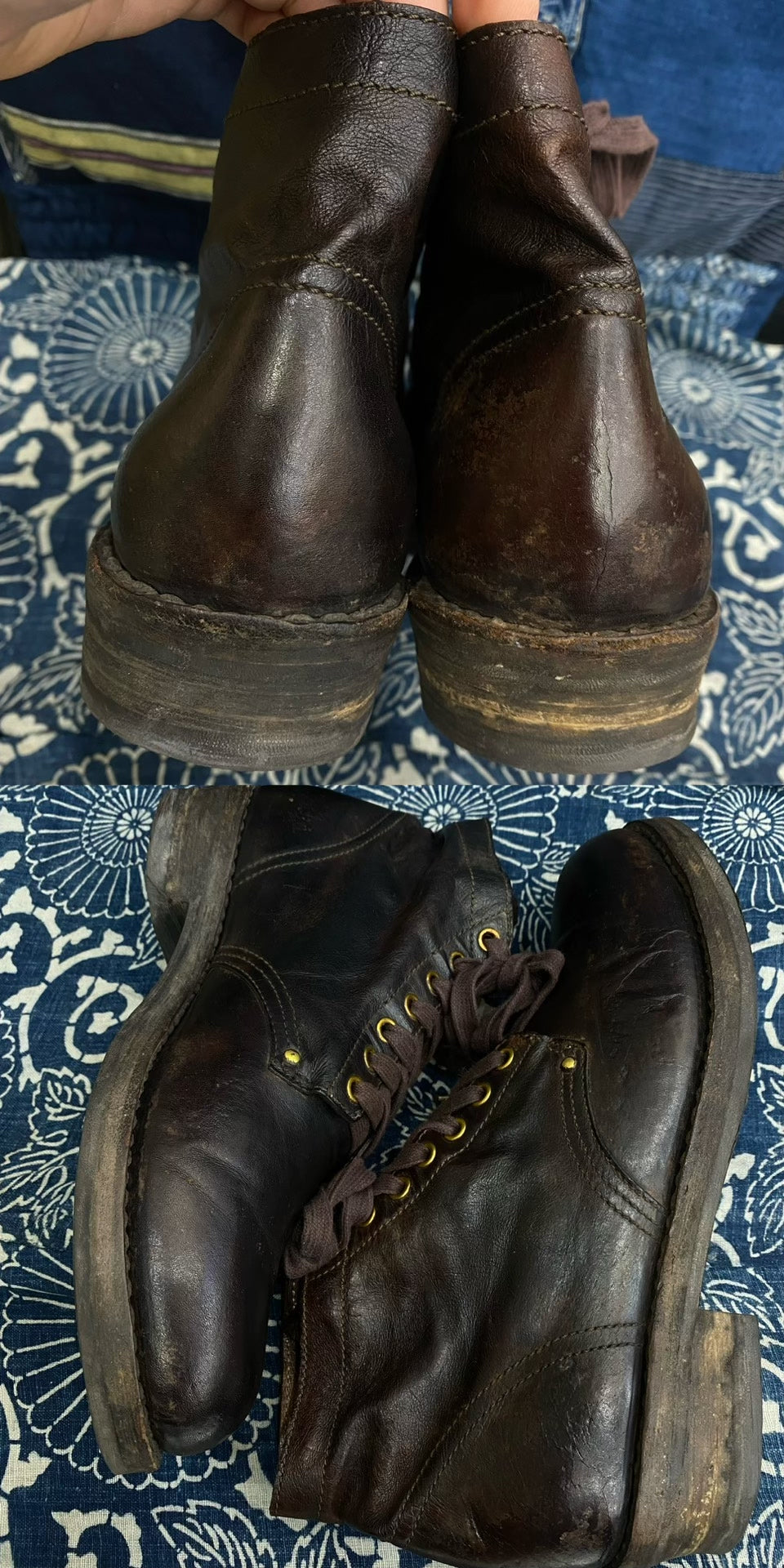 visvim 20aw ict brigadier boots dk brown