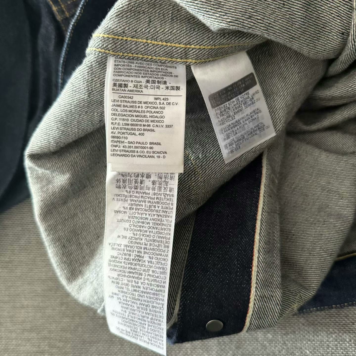 Levi's LVC 506XX USA Denim Jacket
