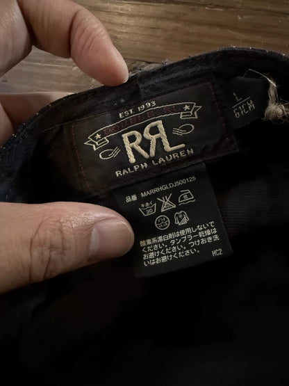 RRL Striped Newsboy Cap