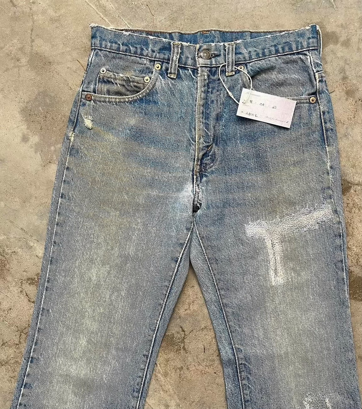 Vintage 1970 Levi's 517 Dirty Wash Jeans