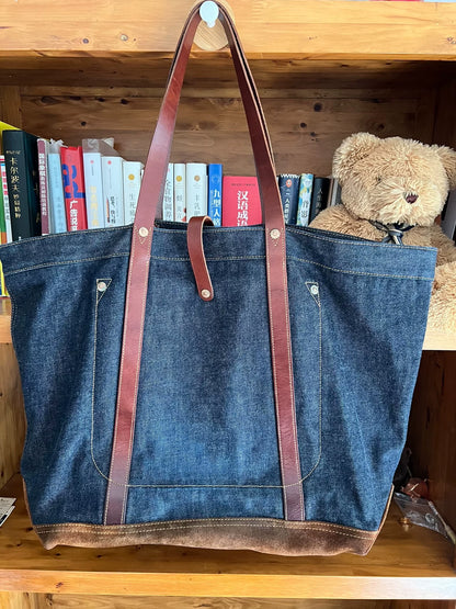 RRL Double RL Denim Tote Bag