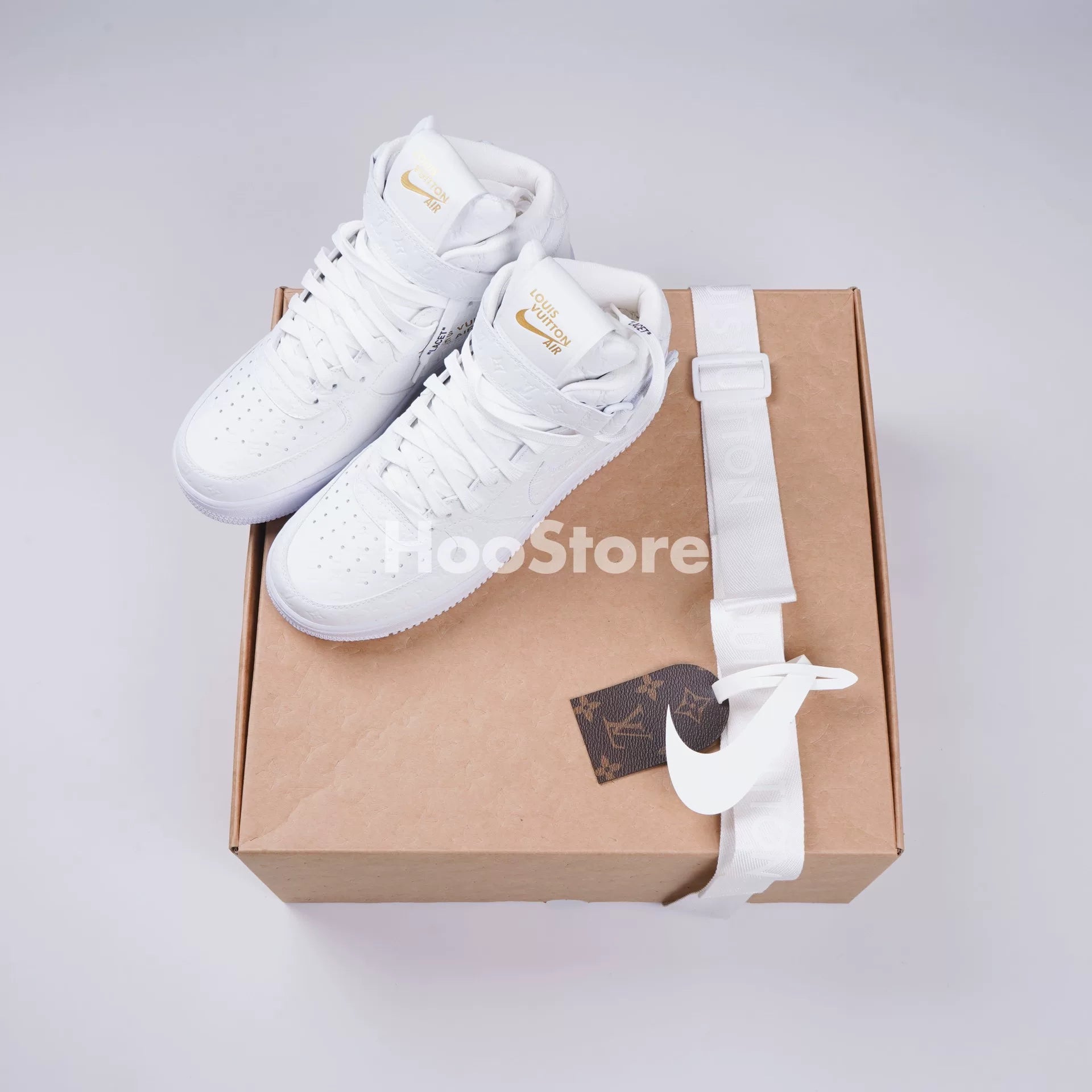 Louis Vuitton x Nike Air Force 1 Sneakers