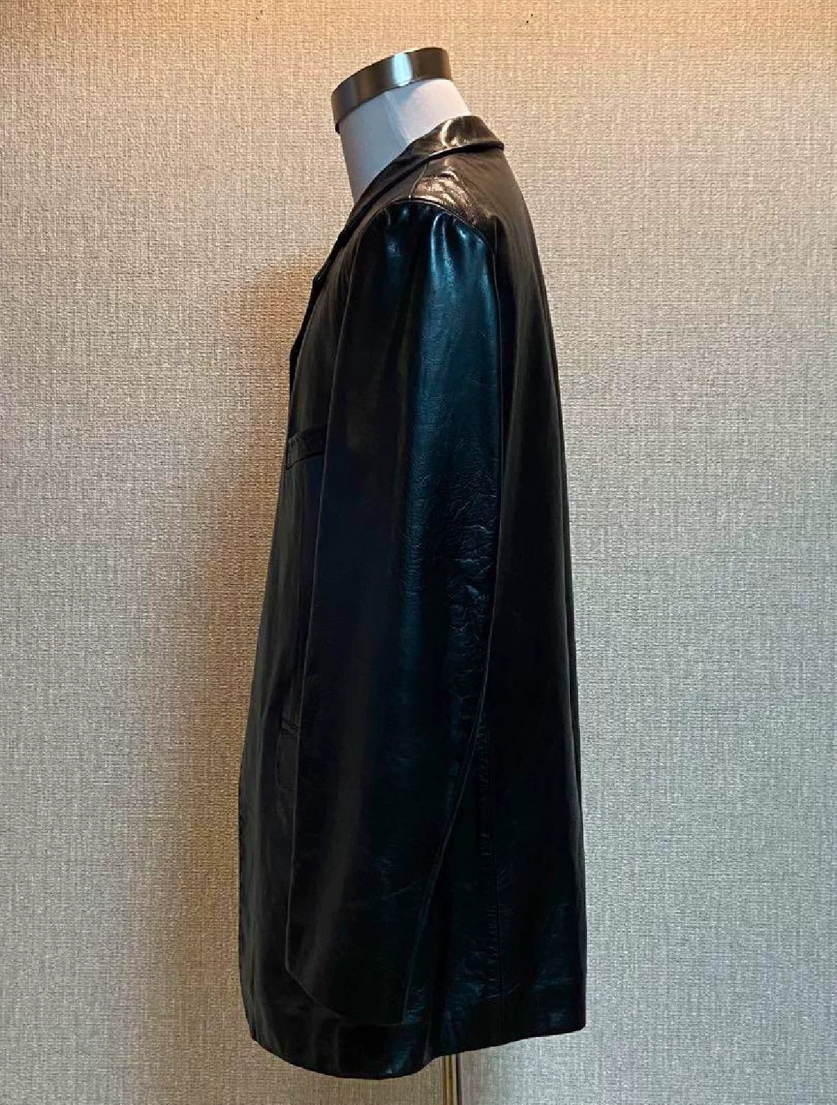 Yohji Yamamoto Pour Homme 00AW Leather Jacket