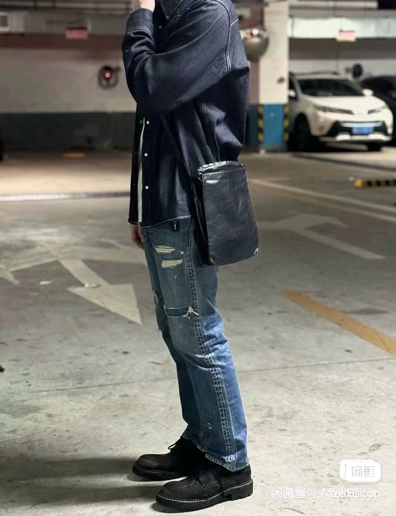 Visvim Dry4 Social Sculpture Denim