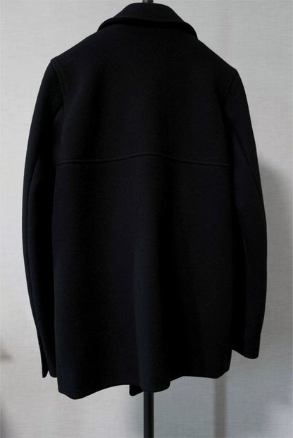 Dior Homme Double-Breasted Wool Coat