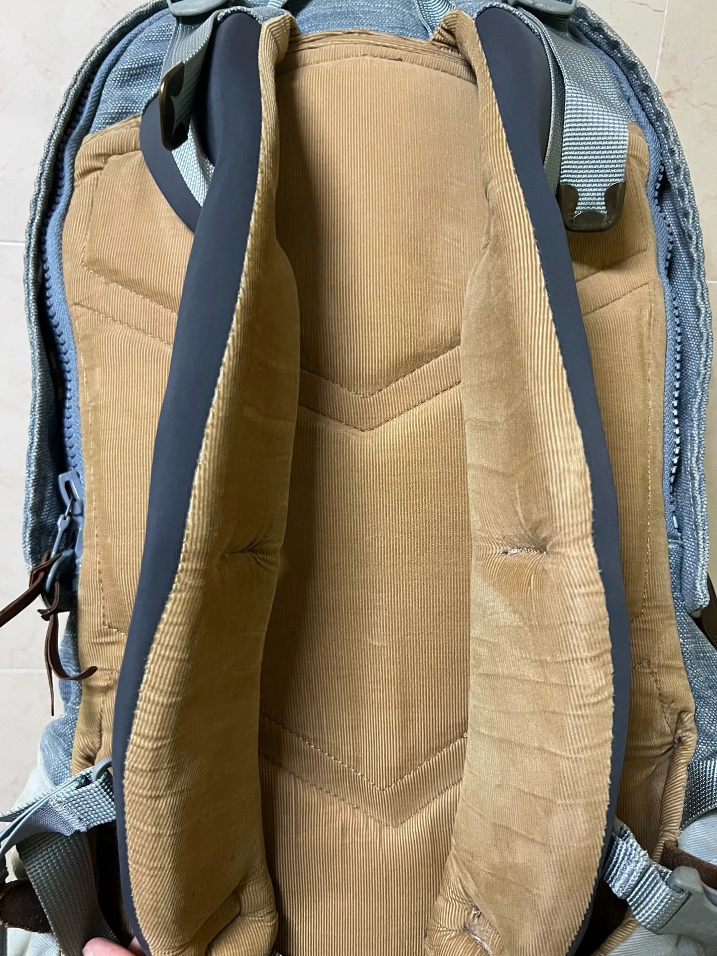 visvim summit papoose stripe backpack