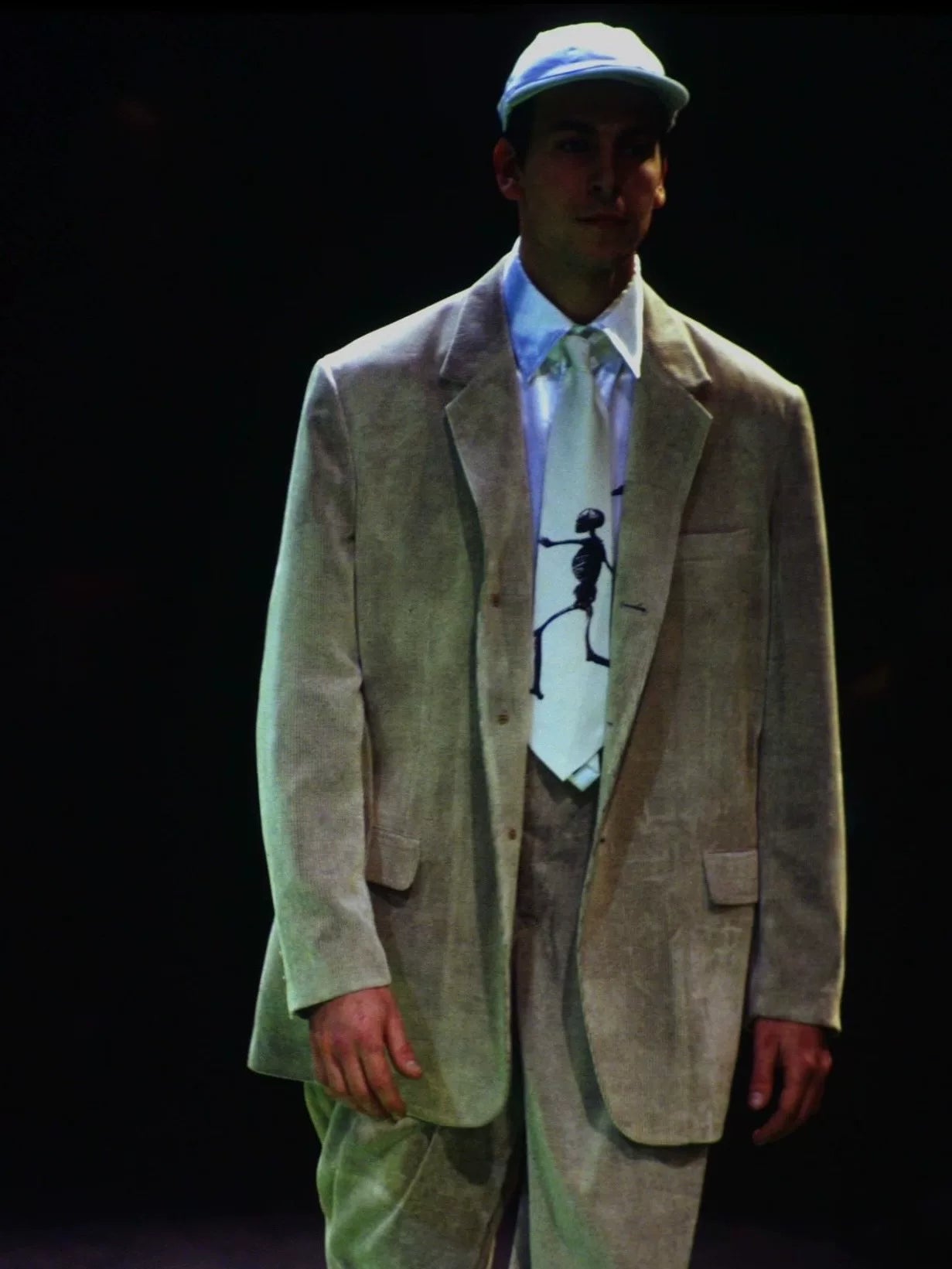 yohji yamamoto vintage velvet coat