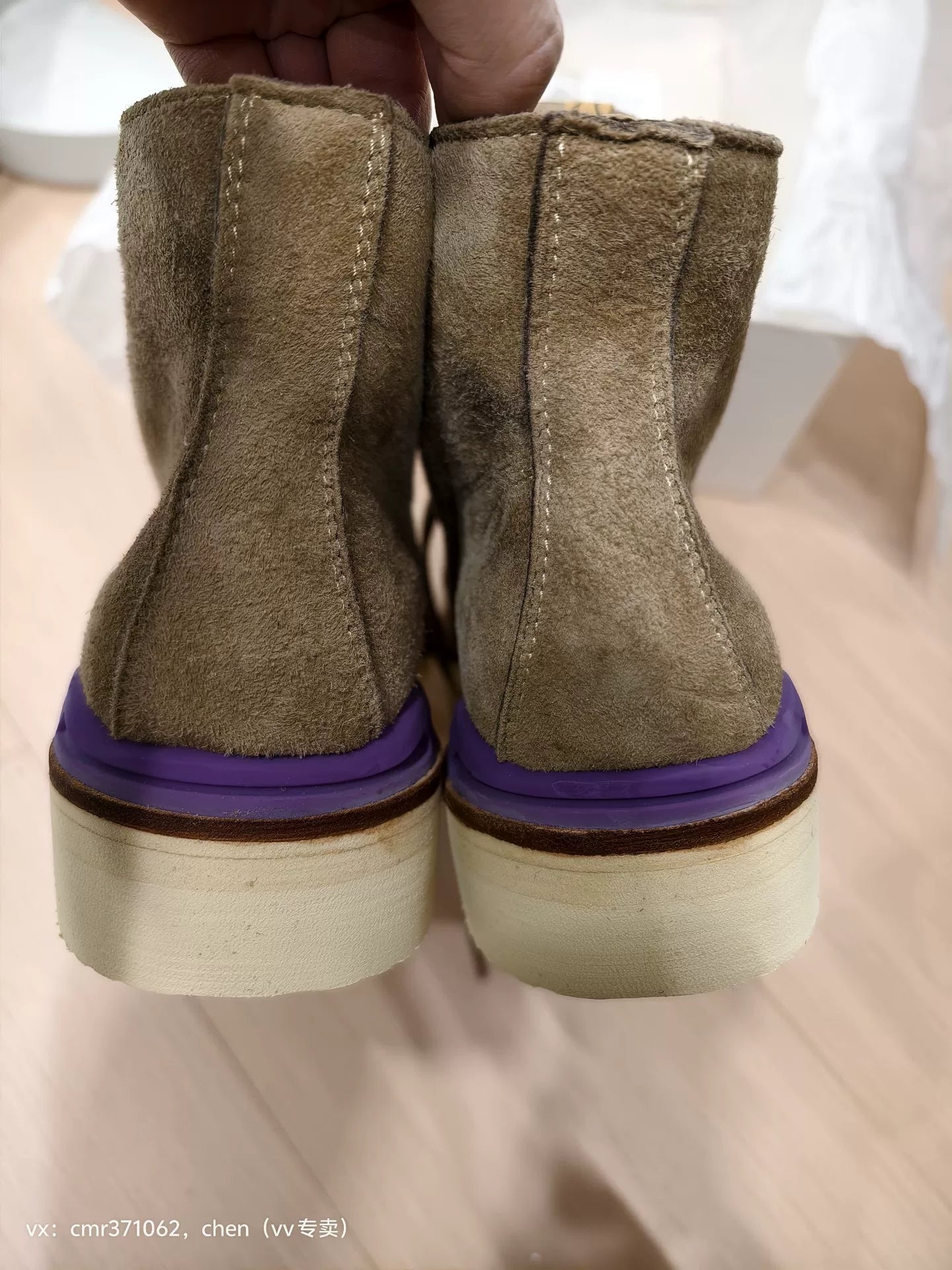 VISVIM 12AW SPOT VIRGIL BOOTS FOLK