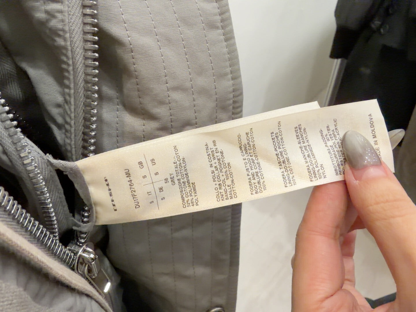 Rick Owens DRKSHDW Bomber Jacket in Gray