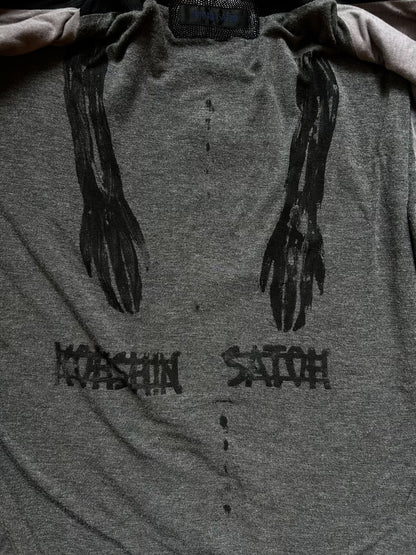 dark layered cardigan by Kohshin Satoh