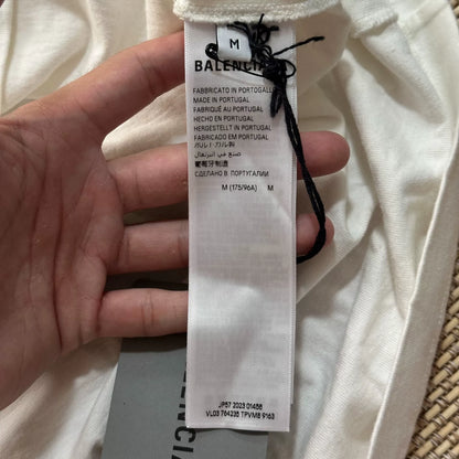 Balenciaga Paris Graffiti Oversized T-Shirt