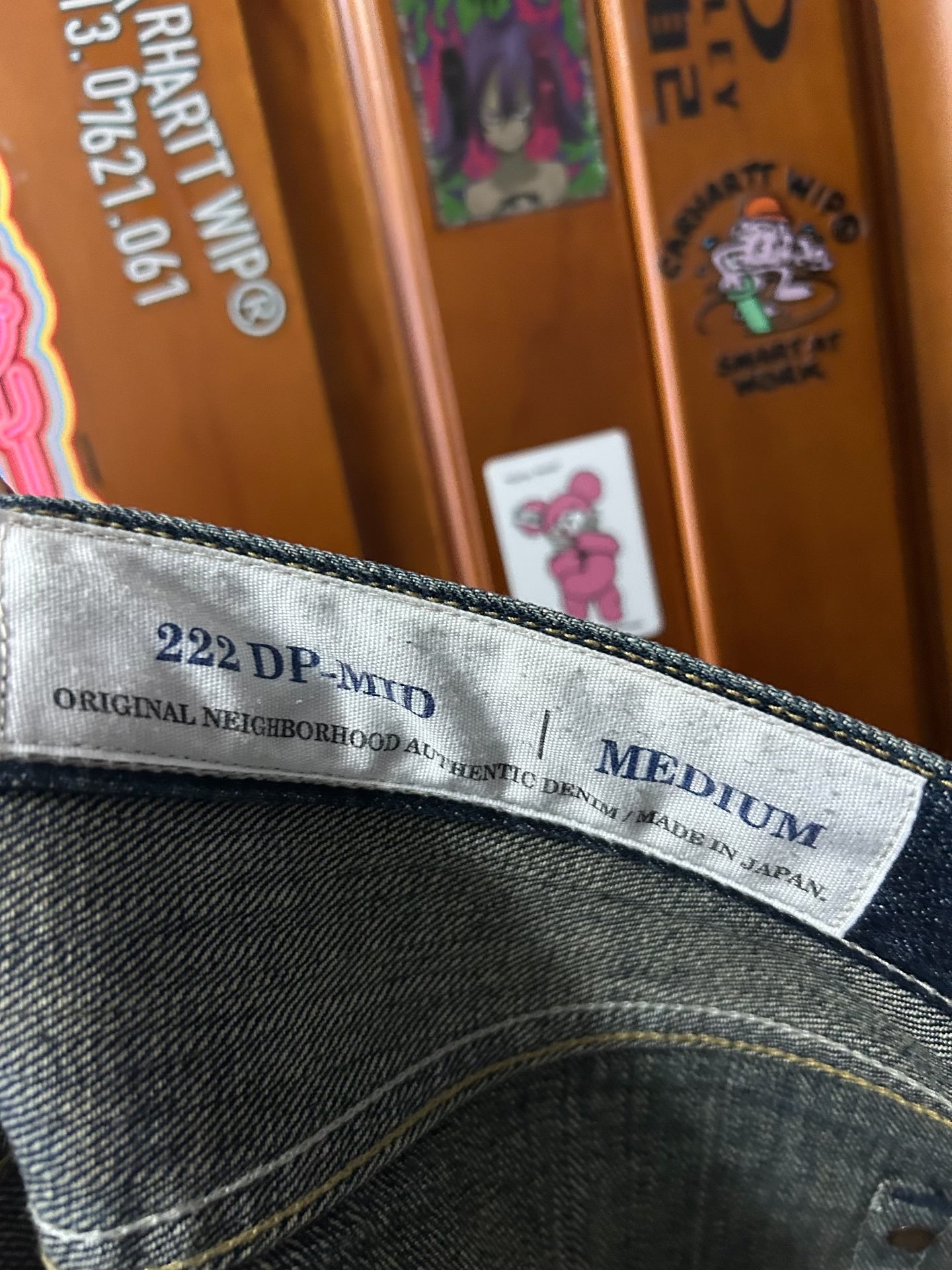 NEIGHBORHOOD 22AW SAVAGE DP MID Washed Denim