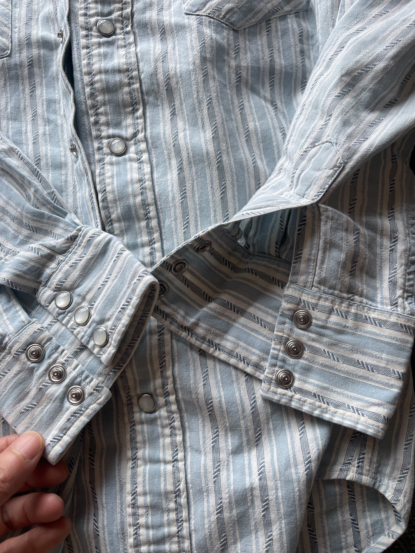 RRL Double RL Striped Western Shirt