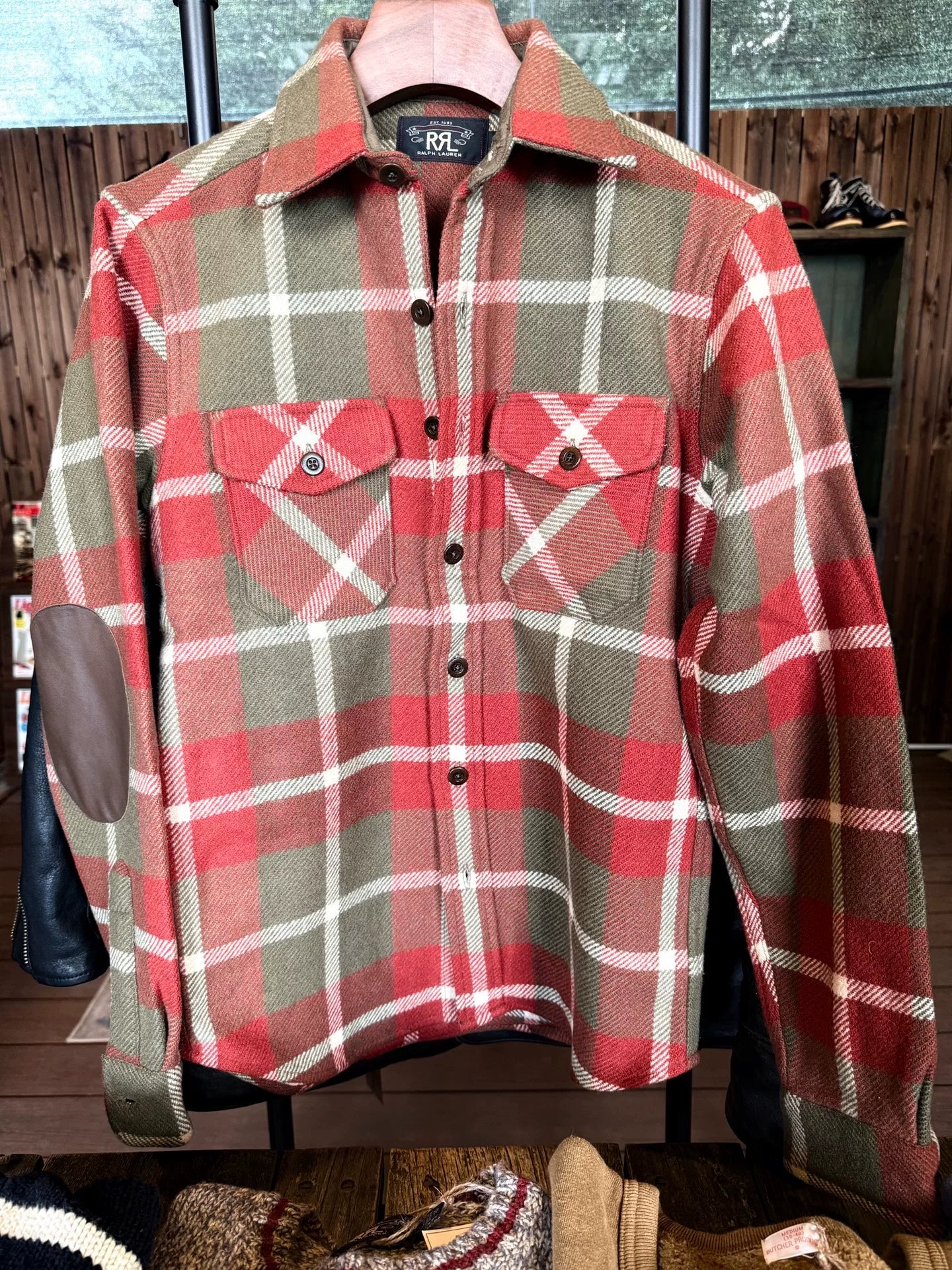 RRL Plaid Shirt XS