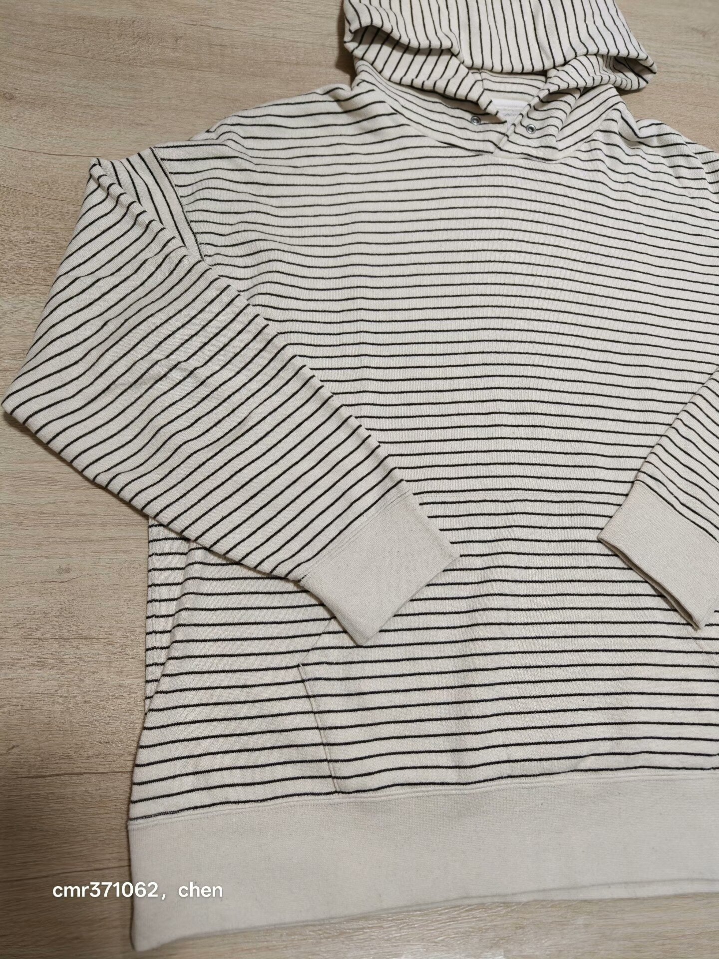 VISVIM 22SS BORDER JUMBO HOODIE P.O.