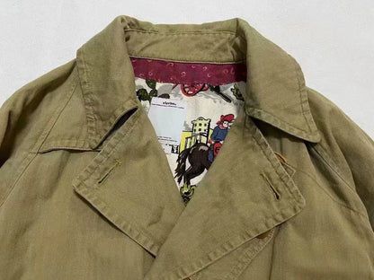 visvim 14AW HENDEE TRENCH HERRINGBONE