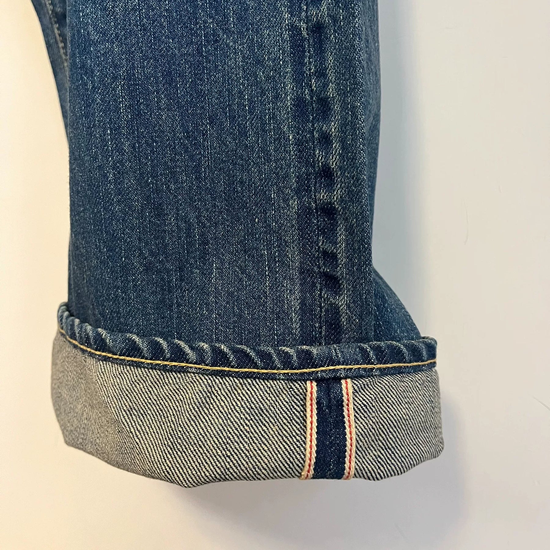 Presse Washed Denim Wide Pants