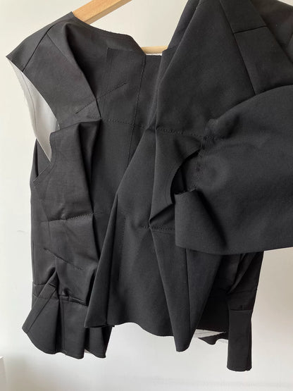 Comme des Garçons Runway Pleated Vest