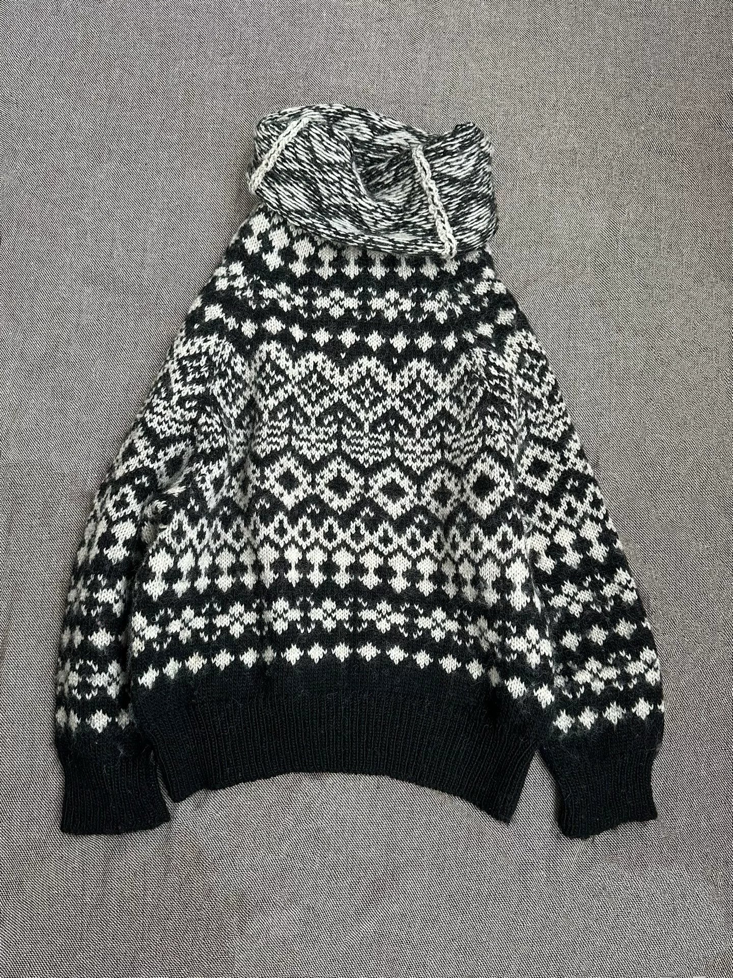 Yohji Yamamoto 11AW Geometric Sweater