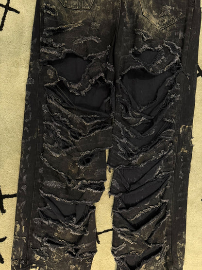 Balenciaga Distressed Denim Jeans