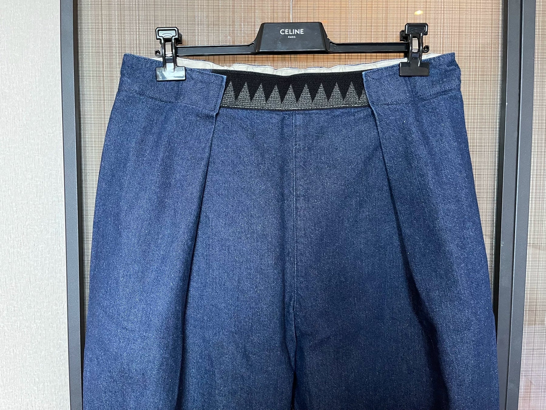 Kapital Men's Elastic Waist Casual Pants
