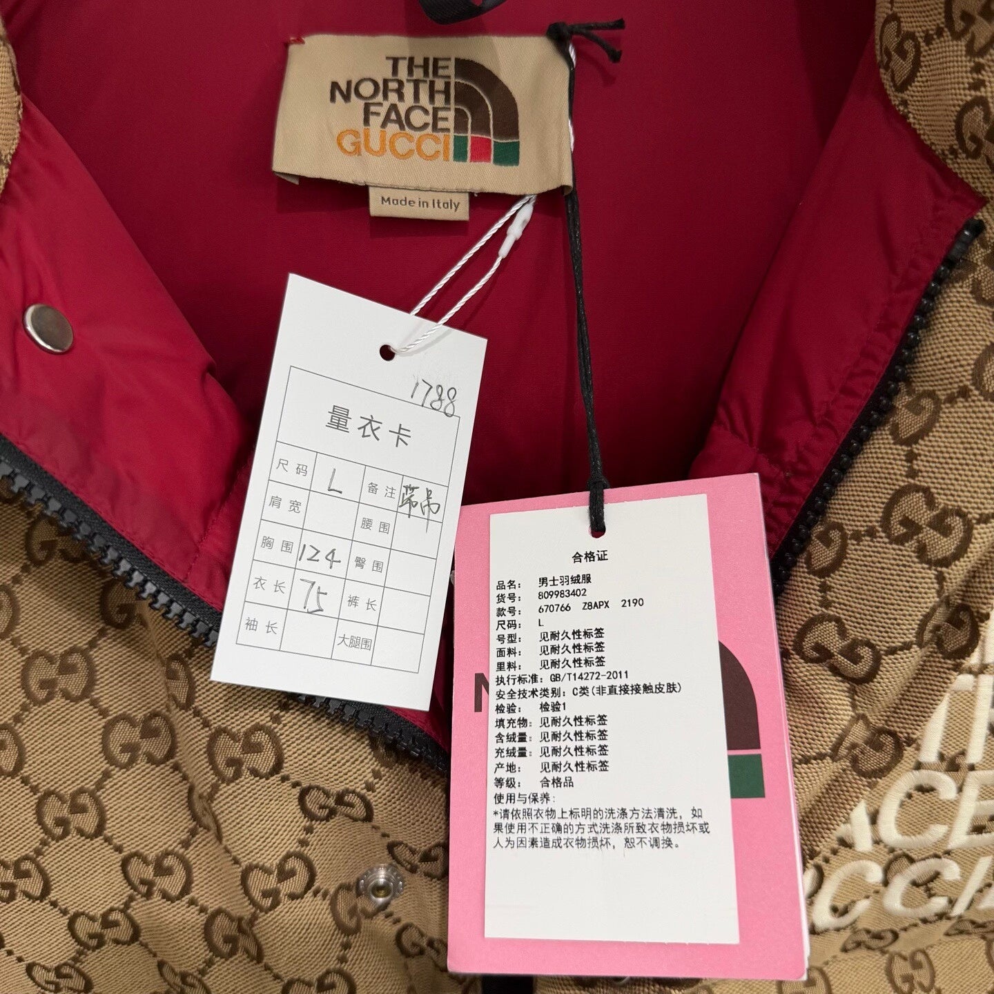 Gucci x The North Face Puffer Jacket