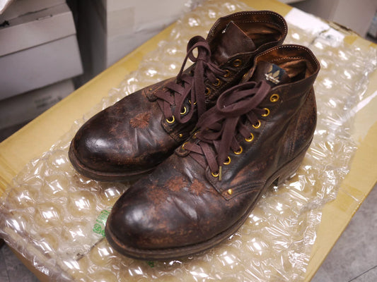visvim brigadier boots dark brown size 10