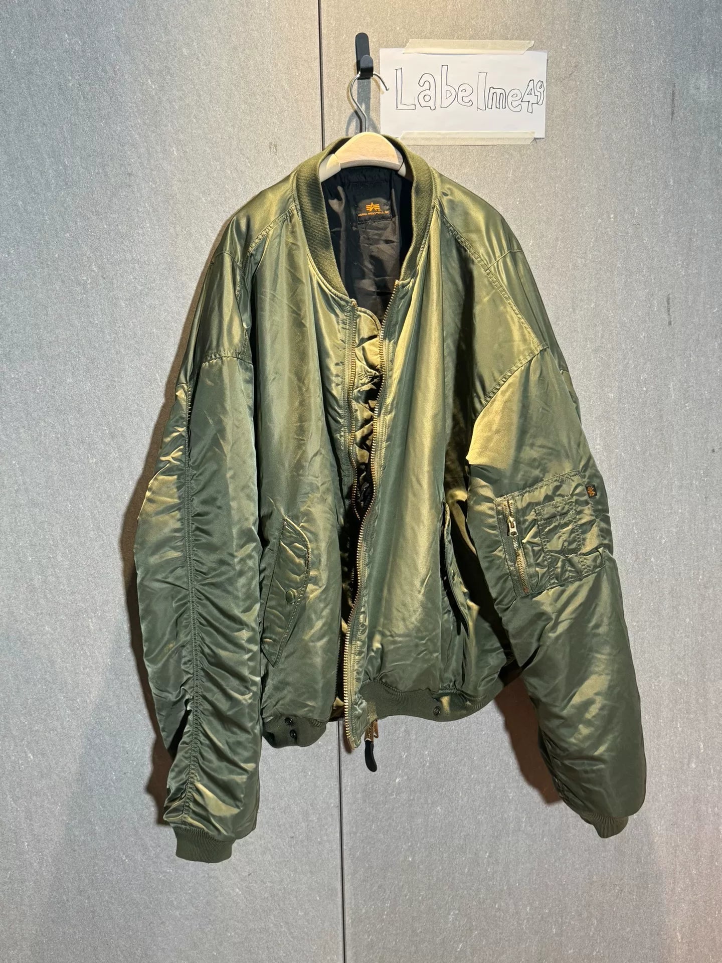 reversible bomber jacket by vetements ss17