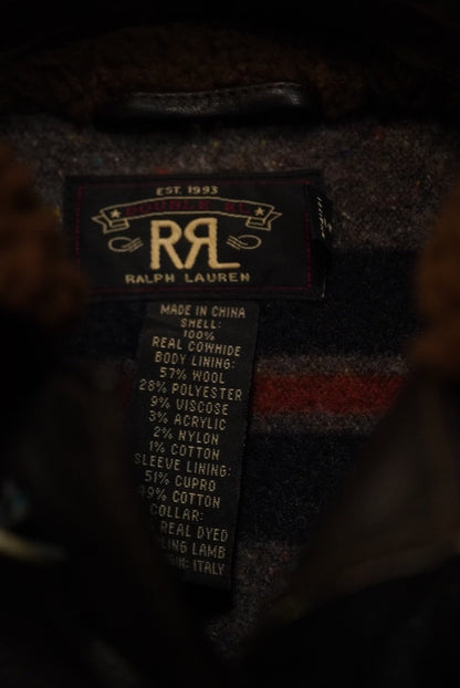 RRL Double RL Leather Jacket M