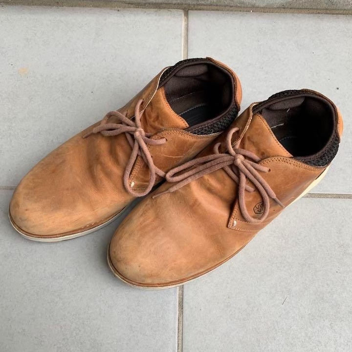 Visvim Buckminster Brown Leather Shoes