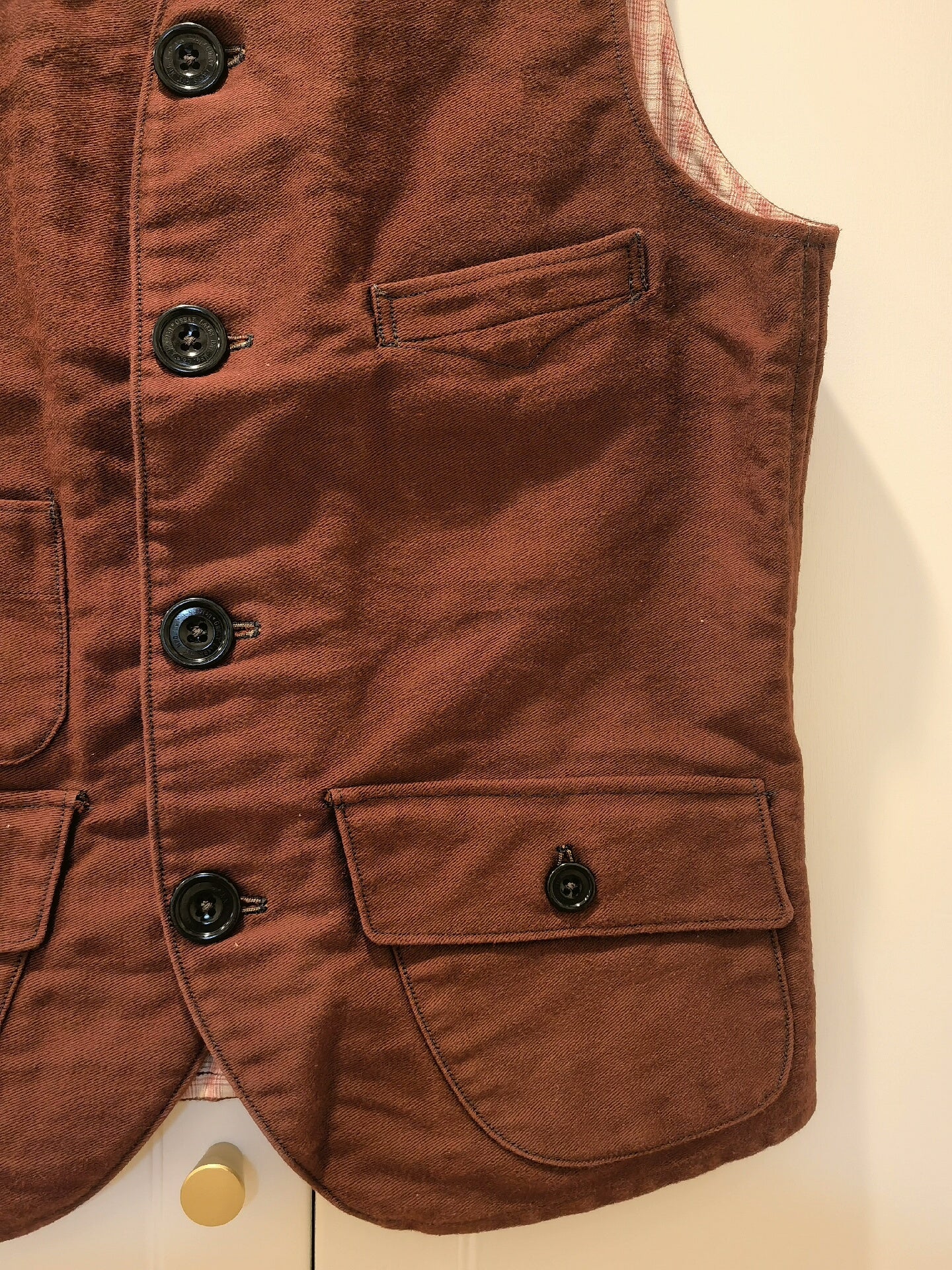 Freewheelers Single Vest in Dark Color