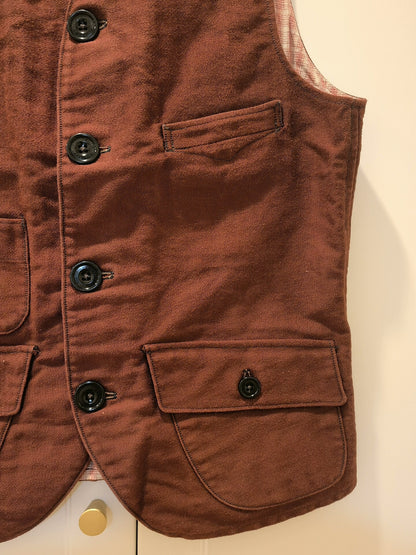 Freewheelers Single Vest in Dark Color