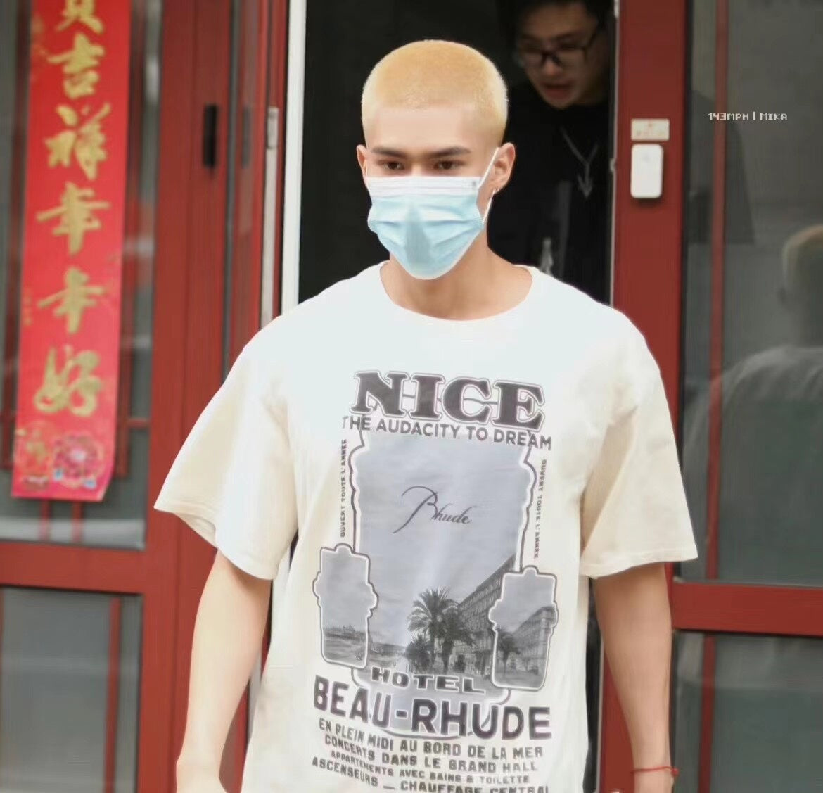 rhude nice graphic short sleeve t-shirt