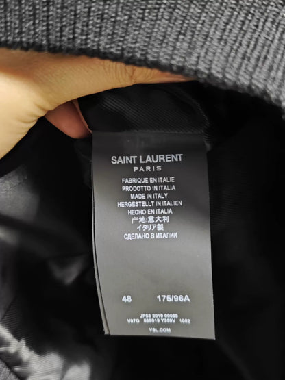 Saint Laurent Polka Dot Bomber Jacket