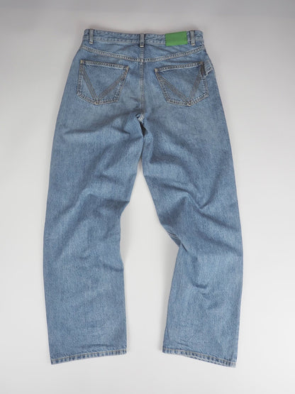 Bottega Veneta Wide Leg Denim Jeans