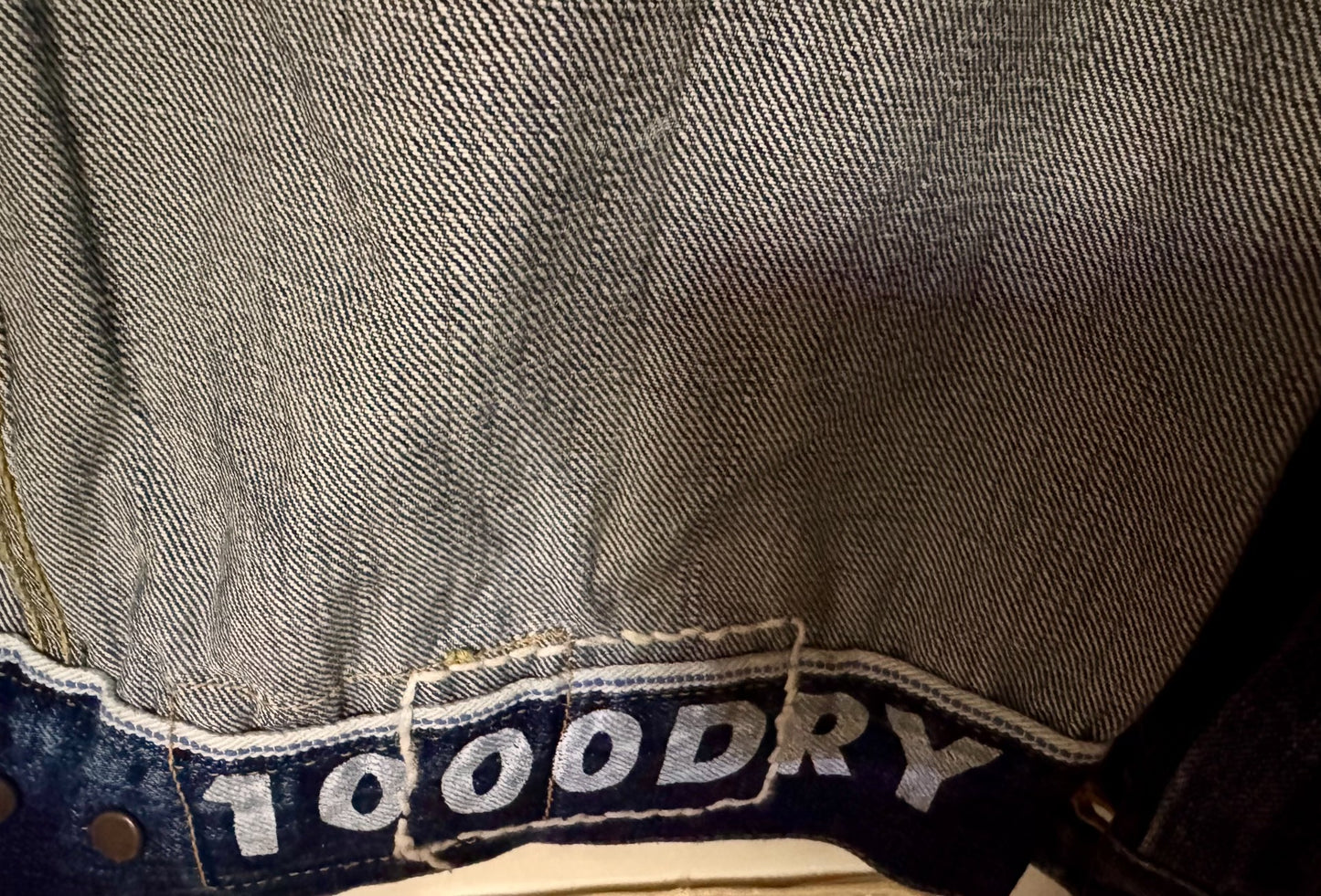 VISVIM 101 DRY3 DMGD-1000 Denim Jacket