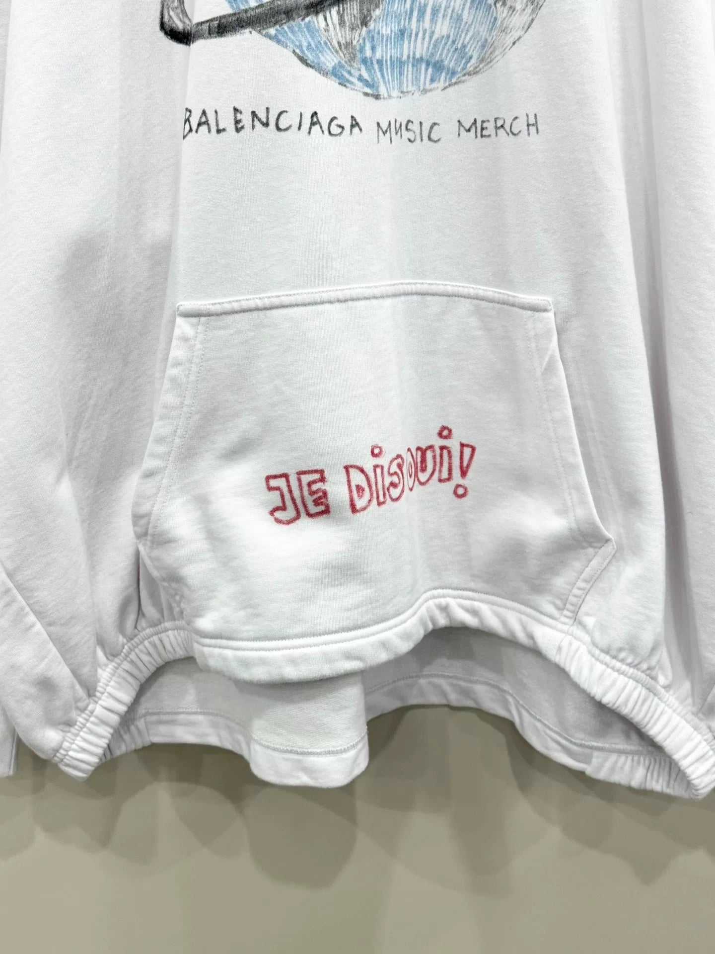 balenciaga limited edition music hoodie