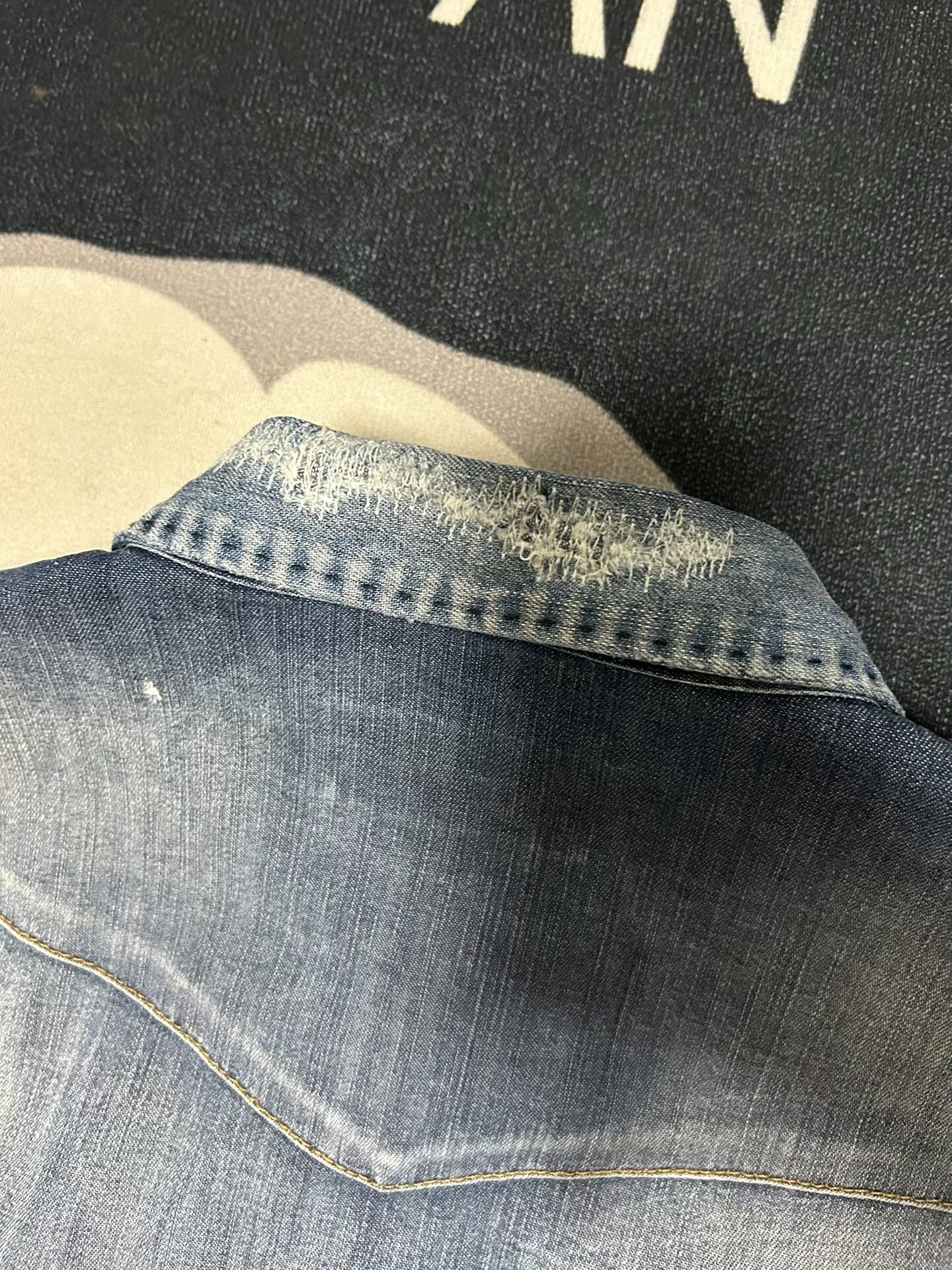 dsquared2 Men's Denim Shirt with Unique Details