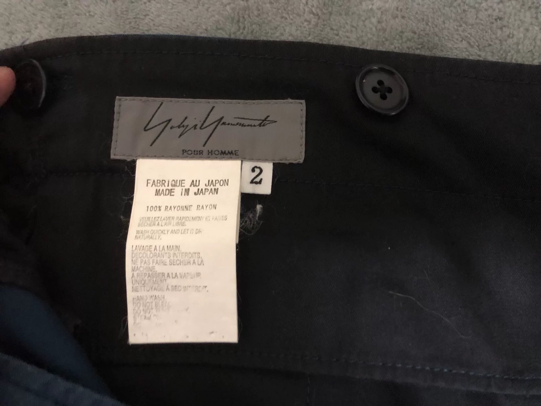 Yohji Yamamoto Wide-Leg Pants