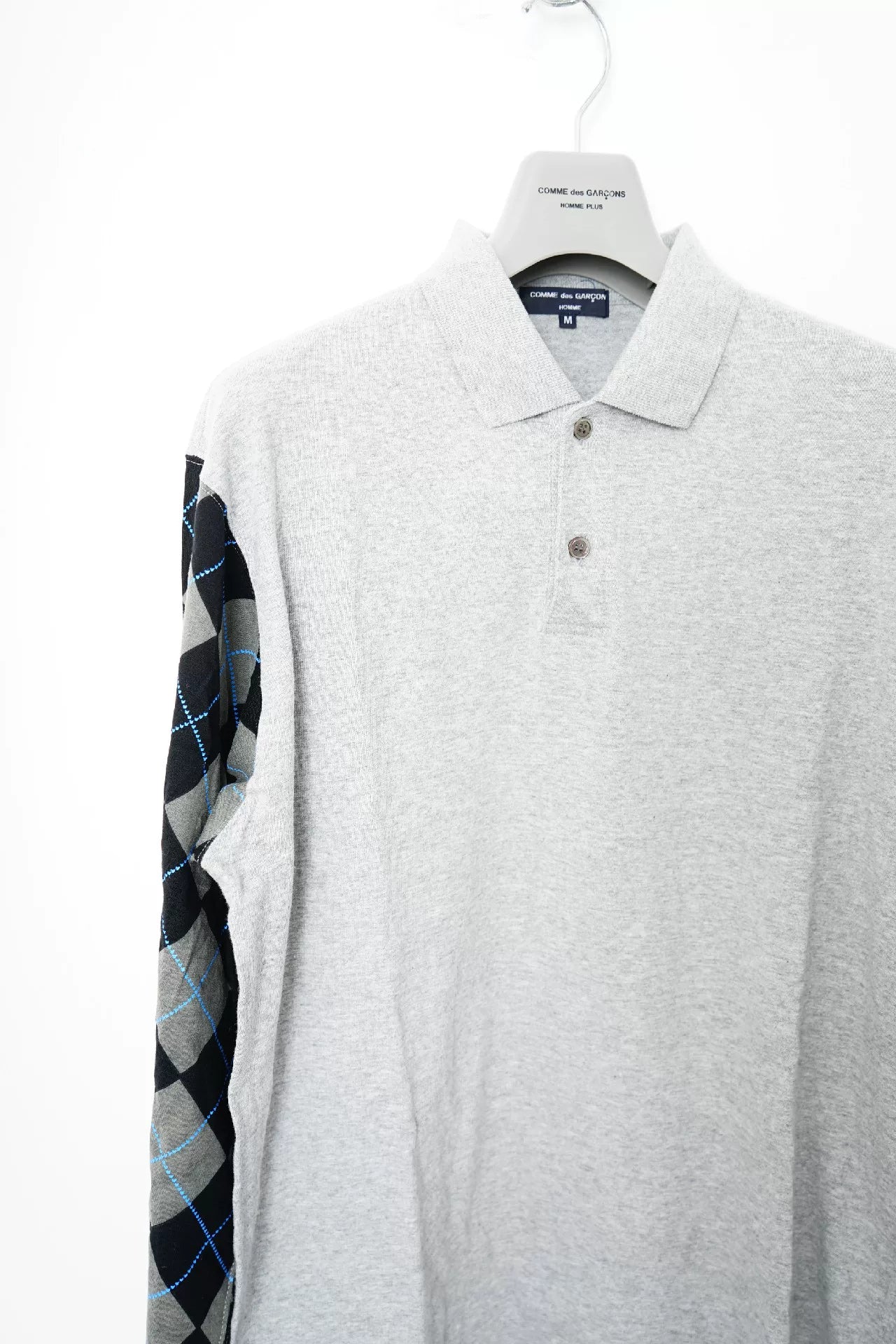 Comme des Garçons Patchwork Sleeve Long-Sleeve Top