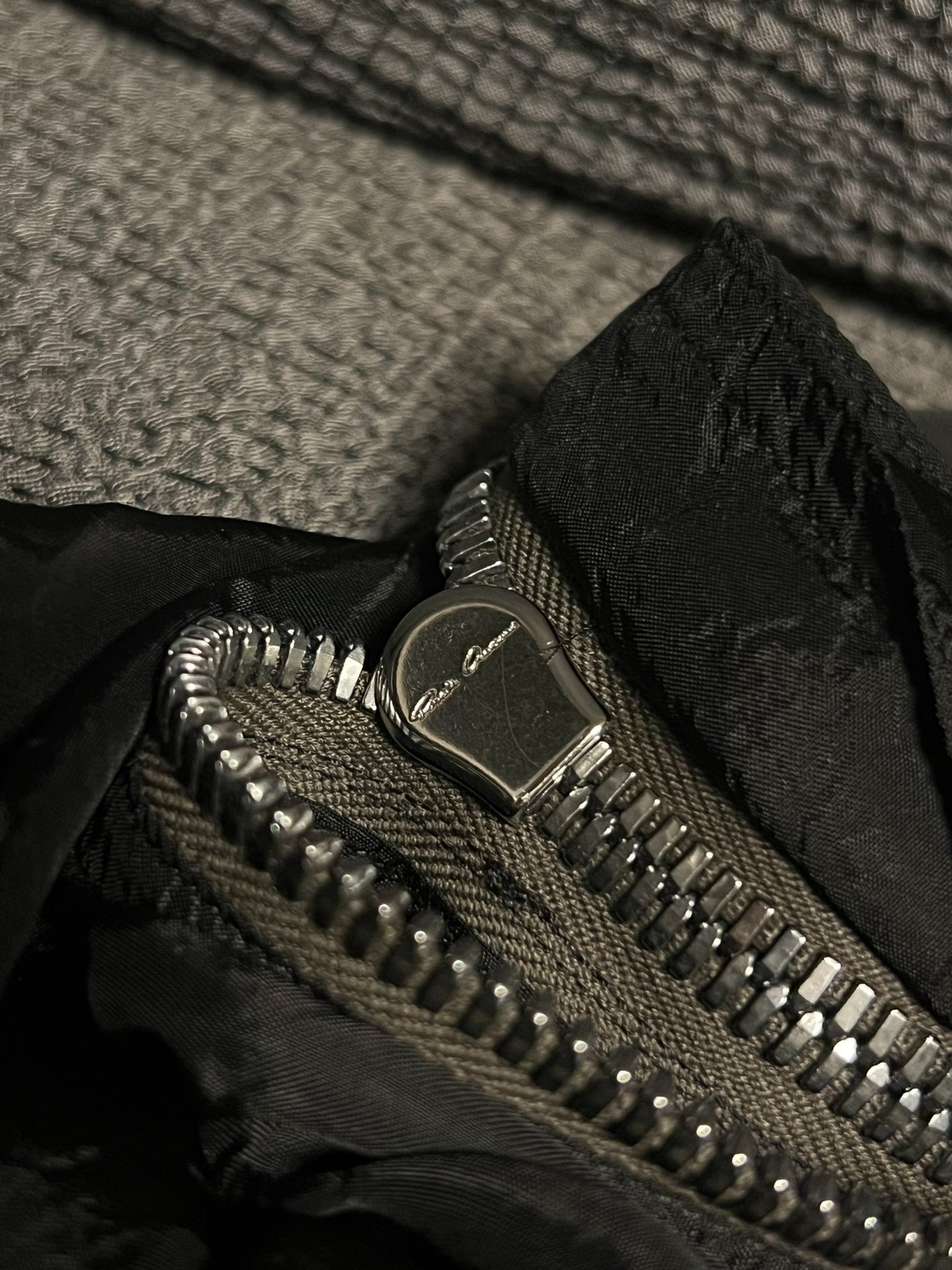 rick owens distressed wide-leg pants