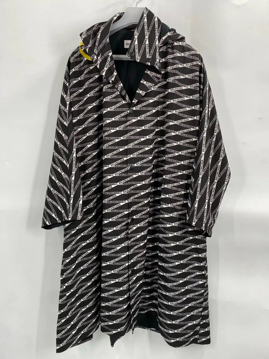 Balenciaga x Kanye Printed Long Cloak Coat